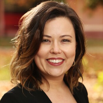 La profesora Megan Robbins, una