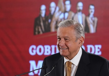 El presidente de México festejó