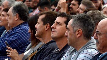 Tres de los principales dirigentes