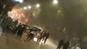 Los incidentes se produjeron cerca