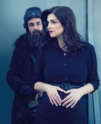 Araceli González y Mariano Martínez