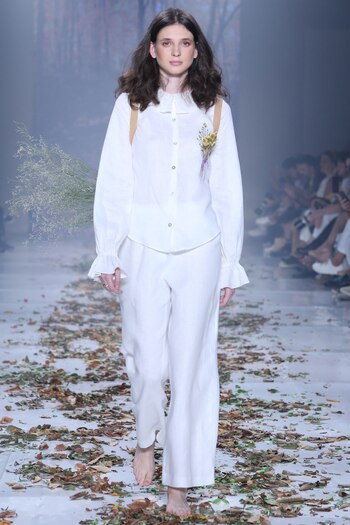 Conjunto blanco (Gisela Franck).