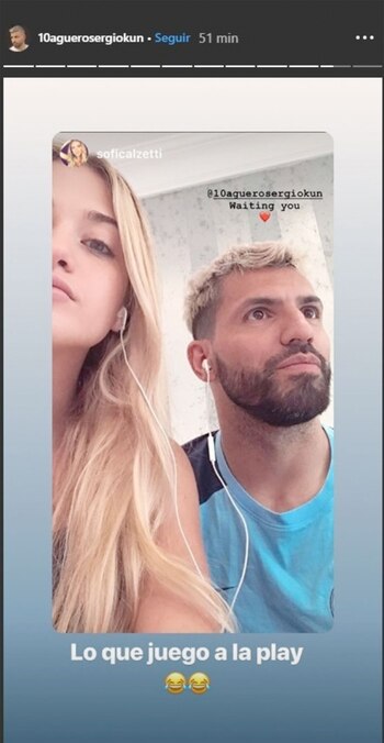 El futbolista blanqueó su romance