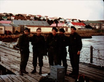 La tripulación del Rio Iguazú