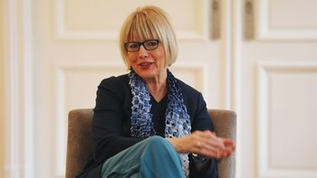 La diplomática alemana se refirió