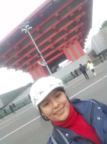 María del Carmen en su