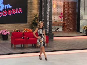 La conductora tienen un programa desde mayo llamado “Tercero en discordia” (Foto: Especial)