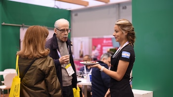 La feria de alimentos de