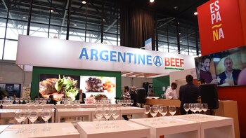 El stand de la carne