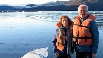 Carolina, que está jubilada, disfruta