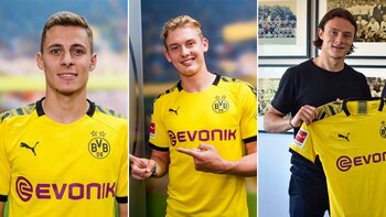 Thorgan Hazard, Julian Brandt y