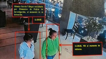 La PGJCDMX difundió algunas imágenes