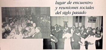 El hotel Lácar, uno de