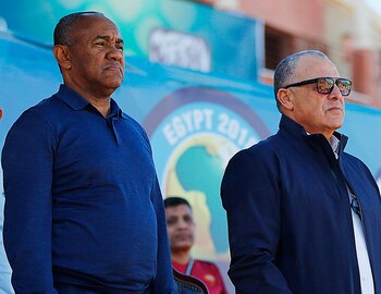 El presidente de la CAF,