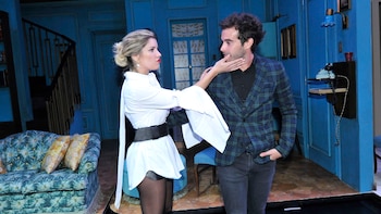 Laurita Fernández y Nicolás Cabré,