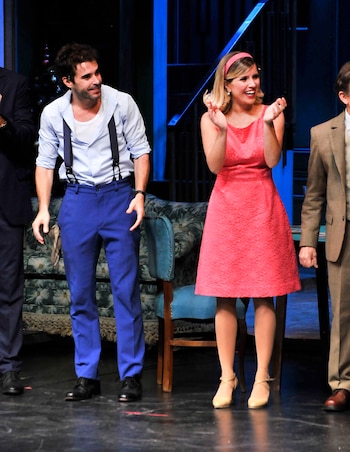 Laurita Fernández y Nicolás Cabré