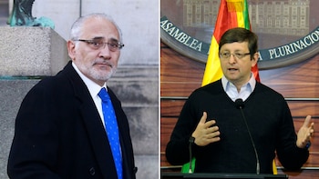 Carlos Mesa y Óscar Ortiz