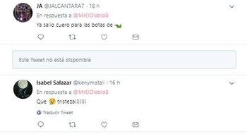 Comentarios por la muerte del