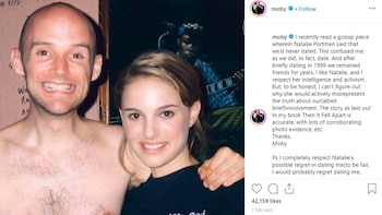 El comunicado del músico Moby