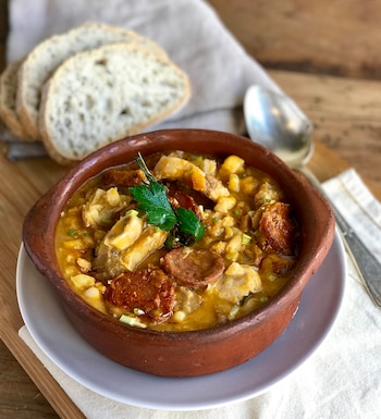 El chef recomienda servir en