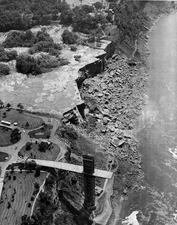 Las poderosas cataratas norteamericanas, sobre
