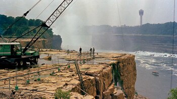 Las Cataratas del Niagara secas