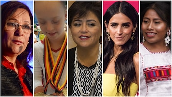 Cinco de las 100 mujeres