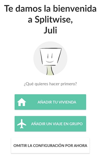 Una de las primeras pantallas