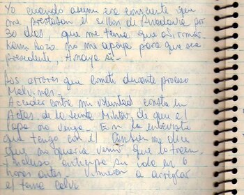 La libreta de apuntes del