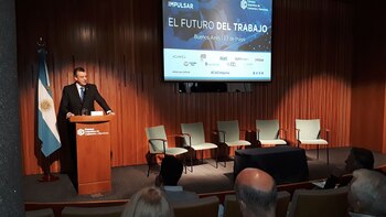 Mario Grinman, secretario de la