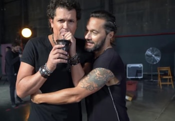 Diego Torres y Carlos Vives
