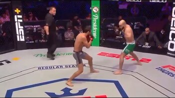 El combate solo duró 10