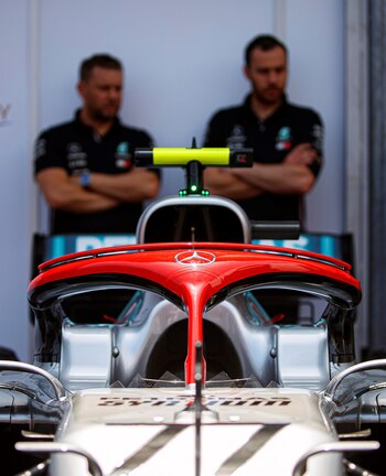 Vista del dispositivo “halo” del