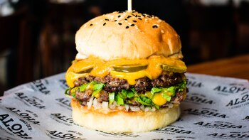 La hamburguesa “Big kahuna” de