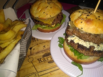 Una hamburguesería donde todas sus