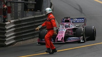 Checo Pérez esquivó a los