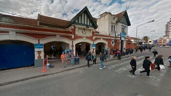 La estación Lomas de Zamora.