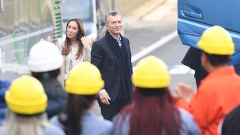 María Eugenia Vidal y Mauricio