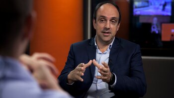 El candidato de Cambiemos, José