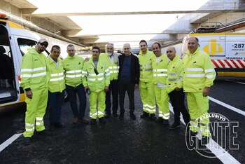 Horacio Rodriguez Larreta con miembros