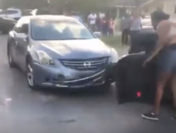 La grabación empezó a circular