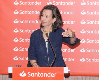 Ana Botín, presidenta del Banco