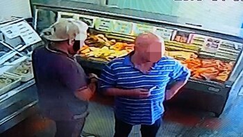 Padre e hijo quedaron registrados en