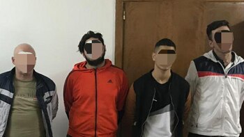 Uno de los cuatro integrantes