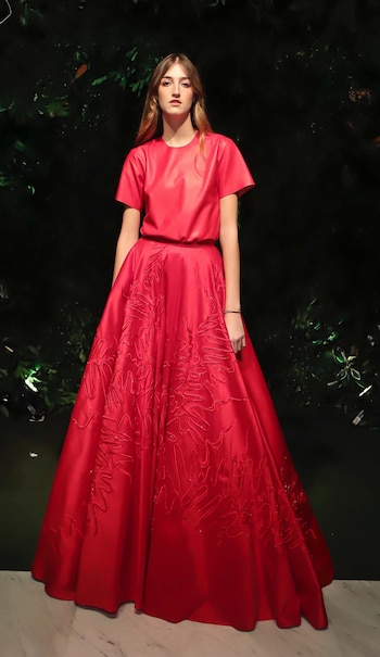 Alto impacto, en rojo.