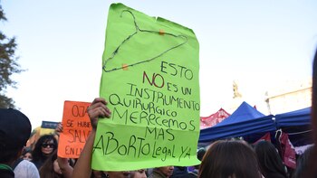 El reclamo por el aborto