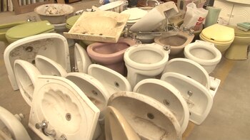 Bachas, inodoros y bidets, algunos