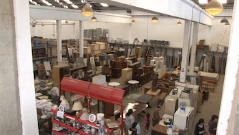 Depósito de la ONG Vivienda