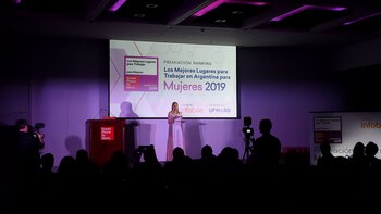 La periodista María Belén Aramburu