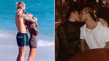 Loris Karius y su novia